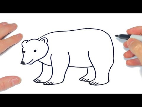 Video: Cómo Dibujar Un Oso Polar