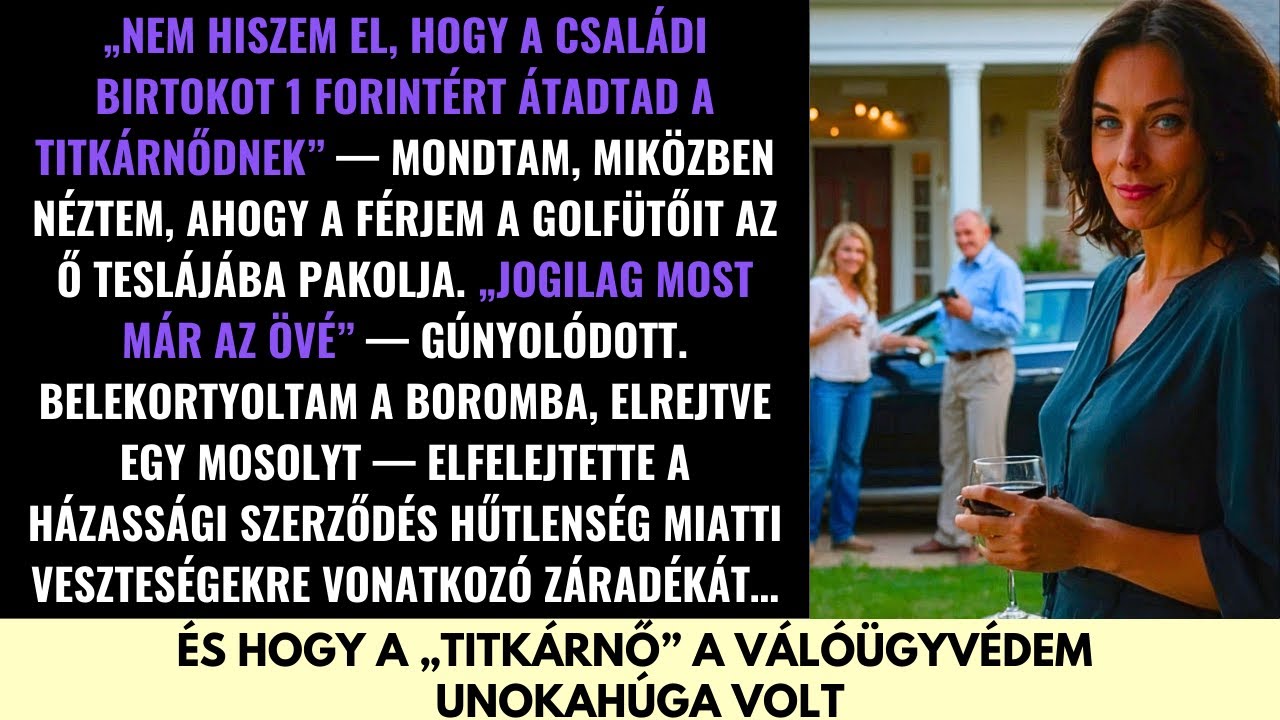 A Férjem 1 $-ért Eladta a Házunkat az Új Családjának—De Nem Sejtette a Következményt