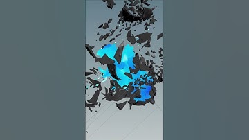 Magnum Ice Cream RBD | Houdini + Redshift (Spec project) #animation #redshift #houdini #blender