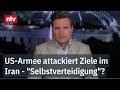Trotz laufender Verhandlungen greifen die USA an - Fritz sieht Trump auf dünnem Eis | ntv