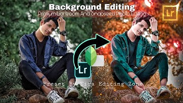 Lightroom dark orange bird effect photo editing tutorial | Lightroom background colour change