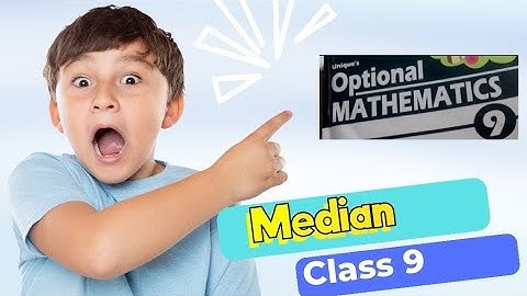 Class 9 l Median l Optional Math l Statistics #math #optmath #see
