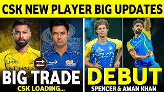 IPL 2026 : Csk Big Trade Loading Big Updates | Spencer Johnson Debut Against DC | Csk News Today || 