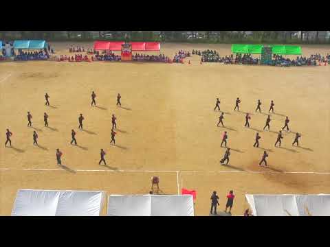 大阪府立長尾高校体育祭2021 応援合戦　【赤団】