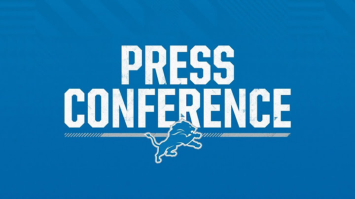 Detroit Lions Media Availability: Jan. 5, 2022 | Jared Goff and Tim Boyle