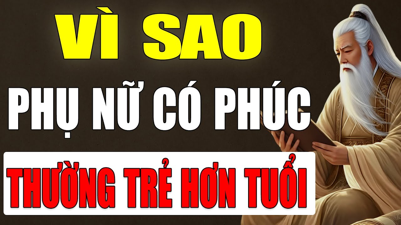Cổ Nhân Tiết Lộ: Vì Sao Phụ Nữ Có Phúc Thường Trẻ Hơn Tuổi