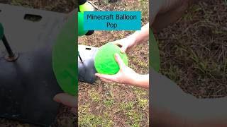 💥 Minecraft Balloon Garland STRIKE DOWN! Poppin in the Sun! 🟩🎈