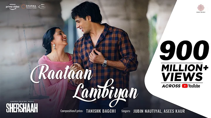 Raataan Lambiyan  Official Video | Shershaah | Sid...