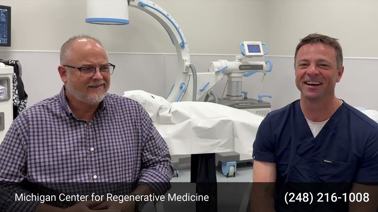 Patient Testimonial | Michigan Center for Regenerative Medicine