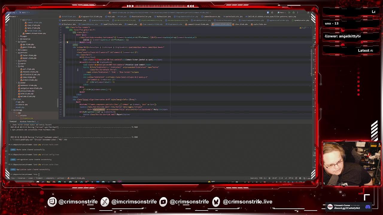 Debugging night, fixing some issues with my web app | #WebDev ...