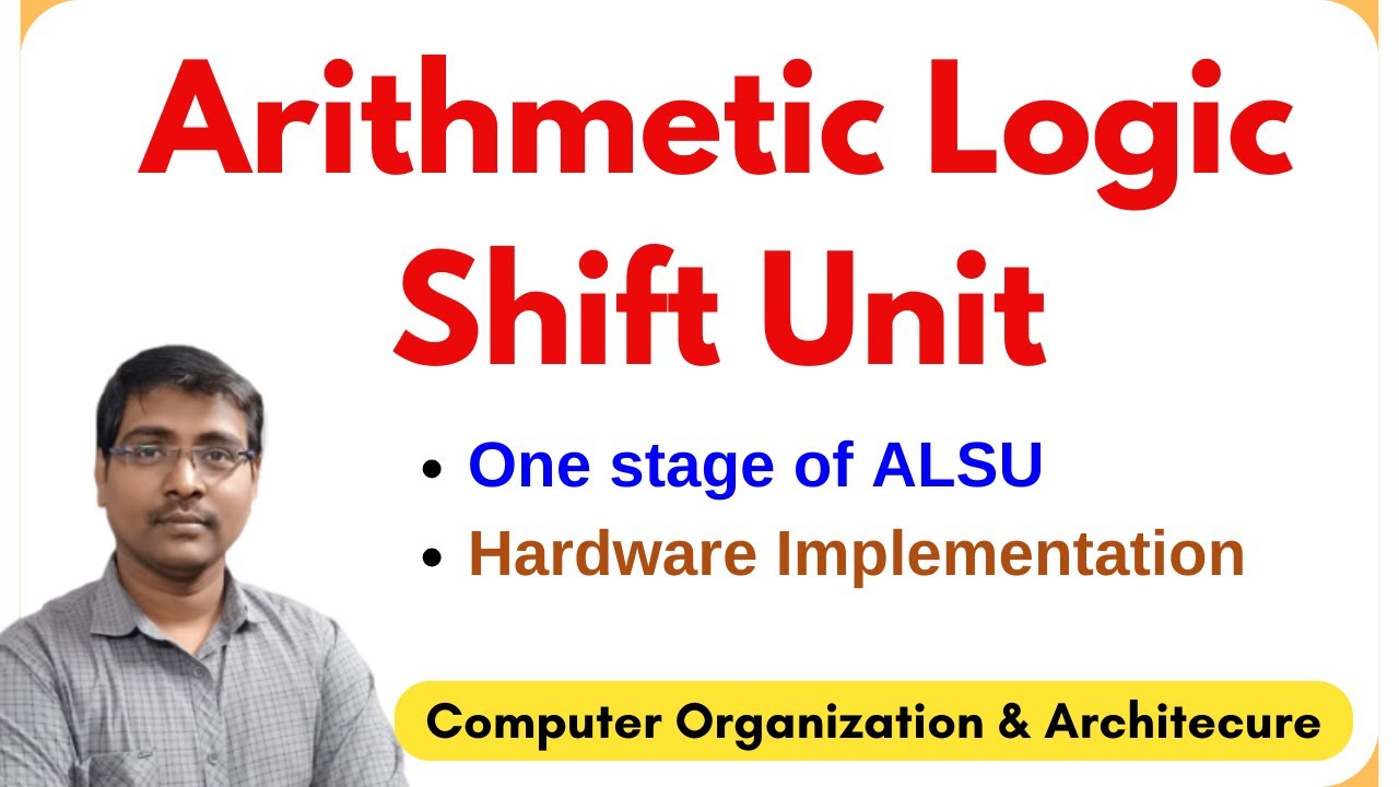 Arithmetic Logic Shift Unit (ALSU) |One Stage ALSU & Hardware ...