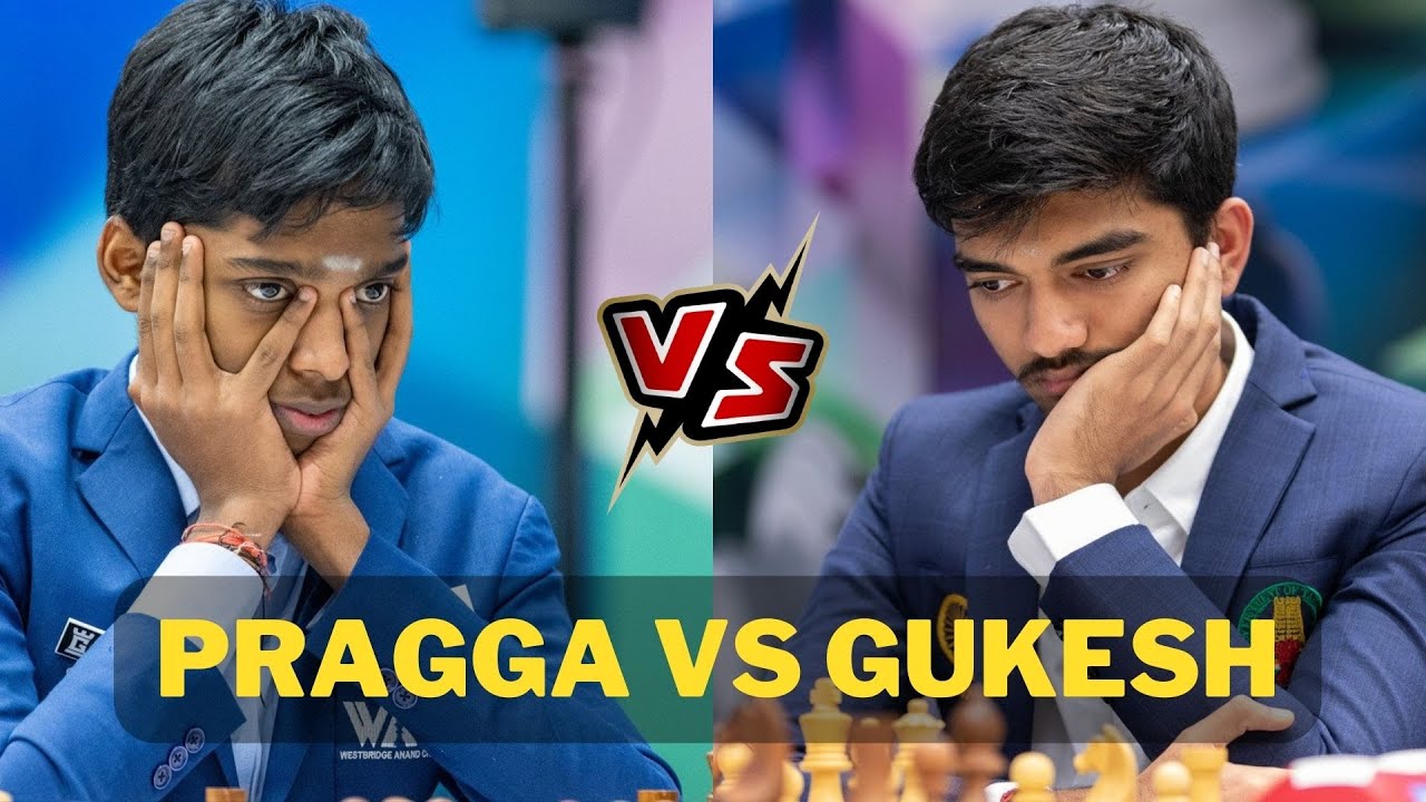 Gukesh vs Pragg  Friendly bullet at Kramnik Microsense India