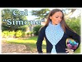 Col simone crochet toutes tailles facile lidia crochet tricot