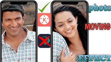 How to make photo moving WhatsApp status video tutorial in kinemaster||photo moving effect