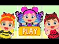BABY LILY 🐞🧚‍♀️ Disguises herself as a butterfly, bee, ladybug, fairy 🦋🐝 Cartoons for kids