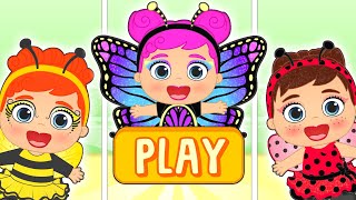 BABY LILY 🐞🧚‍♀️ Disguises herself as a butterfly, bee, ladybug, fairy 🦋🐝 Cartoons for kids