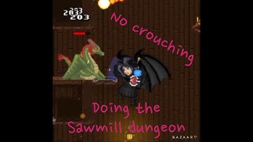 GoBattle.io- How To Do The Sawmill Dungeon Without Crouching