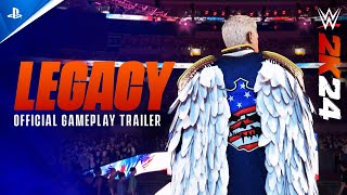 WWE 2K24 - Legacy Gameplay Trailer | PS5 \& PS4 Games