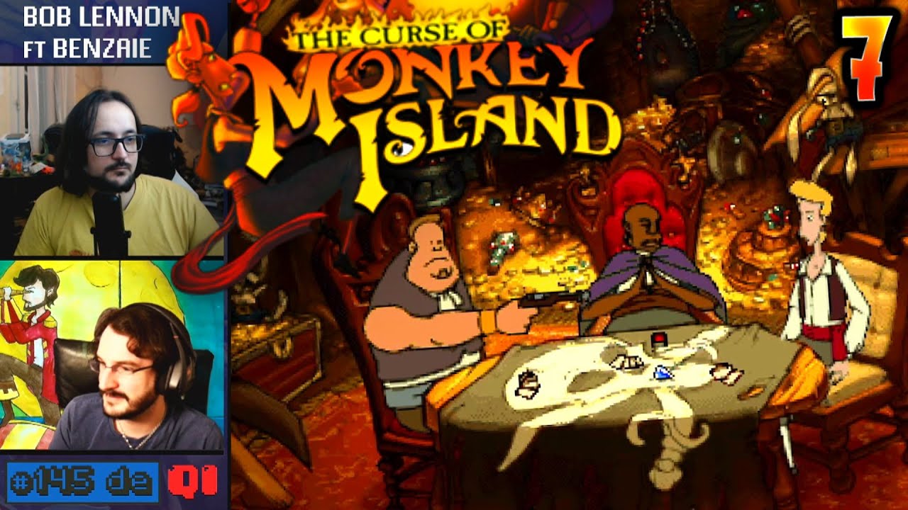 TRICHER, MAIS HONNÊTEMENT !! 290 de QI- Monkey Island 3 – Ep.7 avec Bob & Benzaie