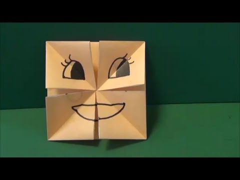 コロコロ表情が変わる 顔遊び 折り紙 Changing Faces Which Changes Expression Constantly Origami Youtube