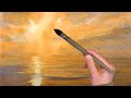 How to Paint a Sunset with Watercolor