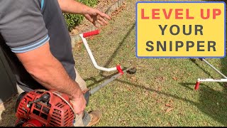 Using the Darwin's Grip Trimmer Handle in a Small Yard