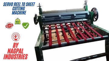 Servo Reel to Sheet Cutting Machine | High-Speed Precision Paper Cutting Machine
