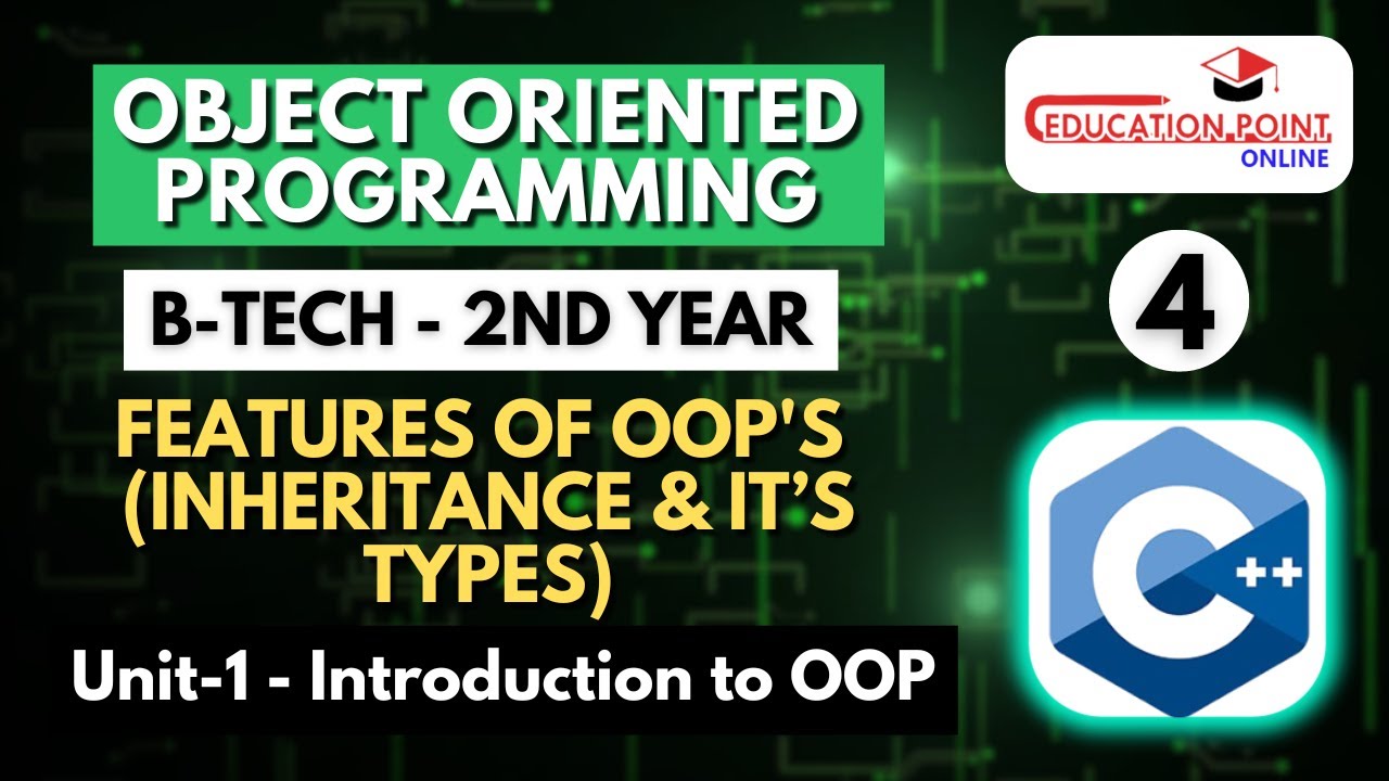 46- oop inheritance in javascript - youtube Images... Lec 4 | Inheritance | Features of OOP's | OOPM B-Tech 2nd Year - YouTube