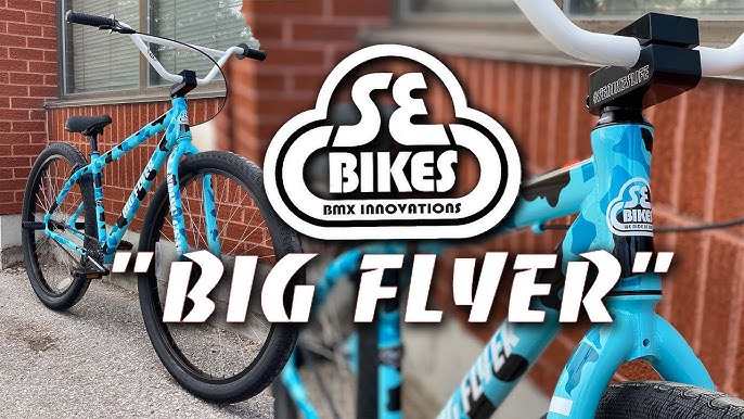 FIRST LOOK) 2023 SE Bikes Blocks Flyer 26 Cruiser BMX Unboxing @ Harvester  Bikes 