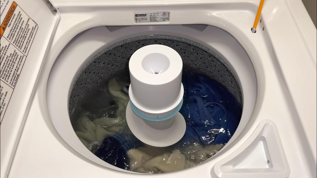 Kenmore 80 Series Washer Regular Cycle Bath Towels 4K 60fps YouTube