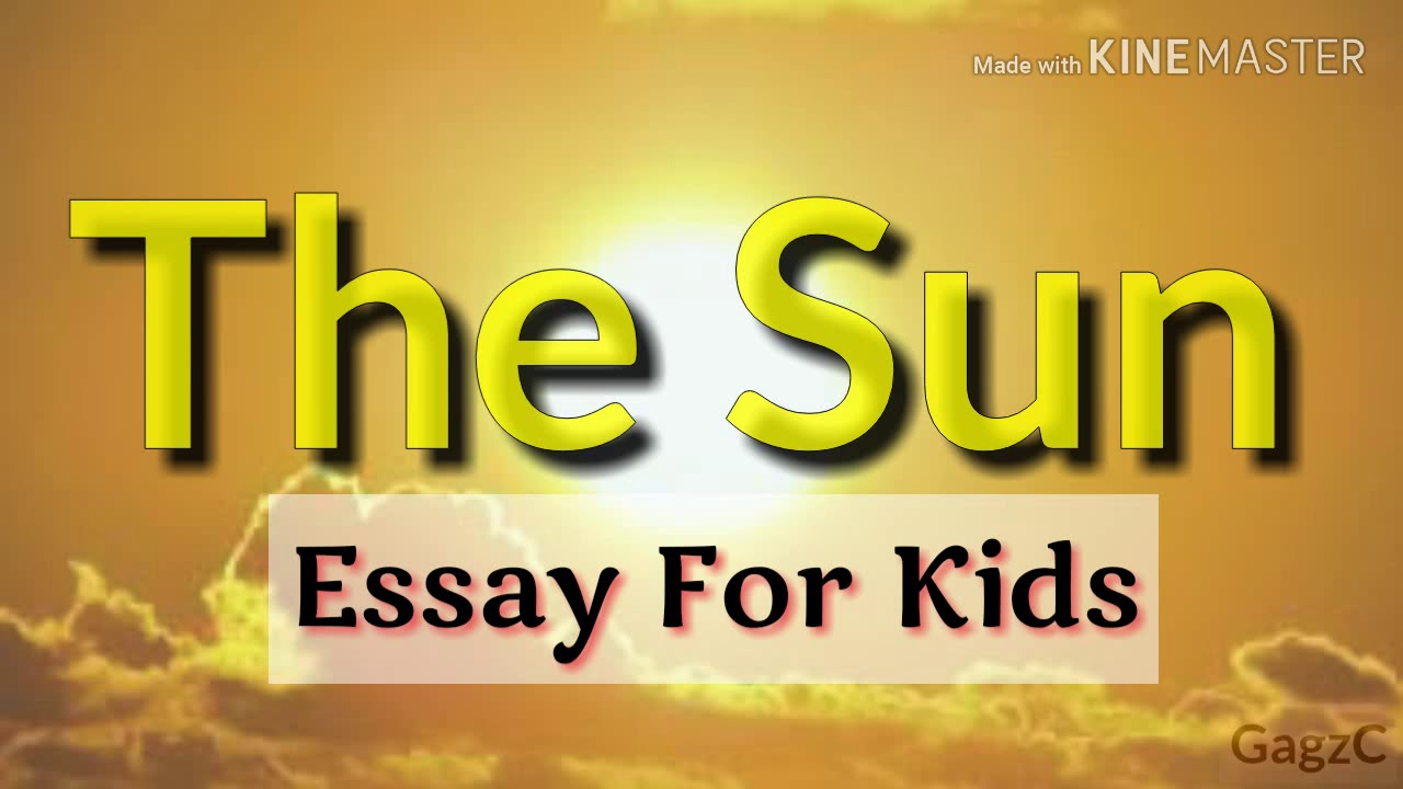 what is the sun essay