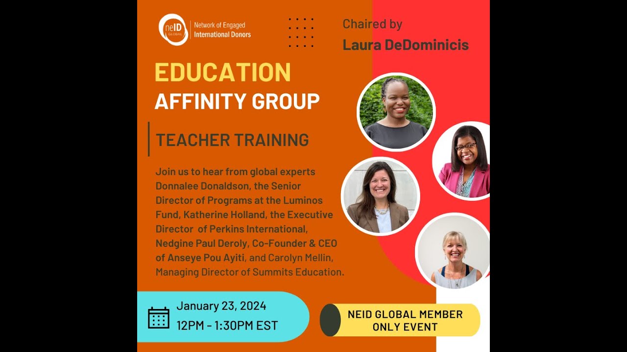 January 2024 Education Affinity Group