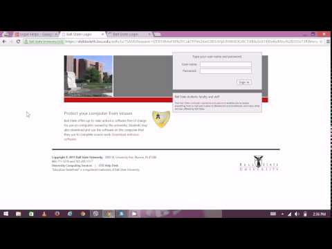 Ball State University Proxy Login - Ball State University