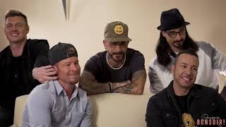 Backstreet Boys at Bonsoir Bonsoir Sonia Benezra Interview 2022