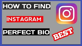 How to get Instagram PERFECT Bio / Tech awesome screenshot 2