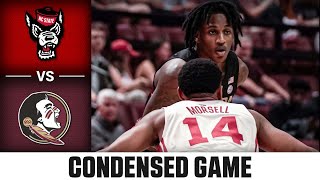 NC State vs. Florida State Condensed Game | 2023-24 ACC Men's Basketball