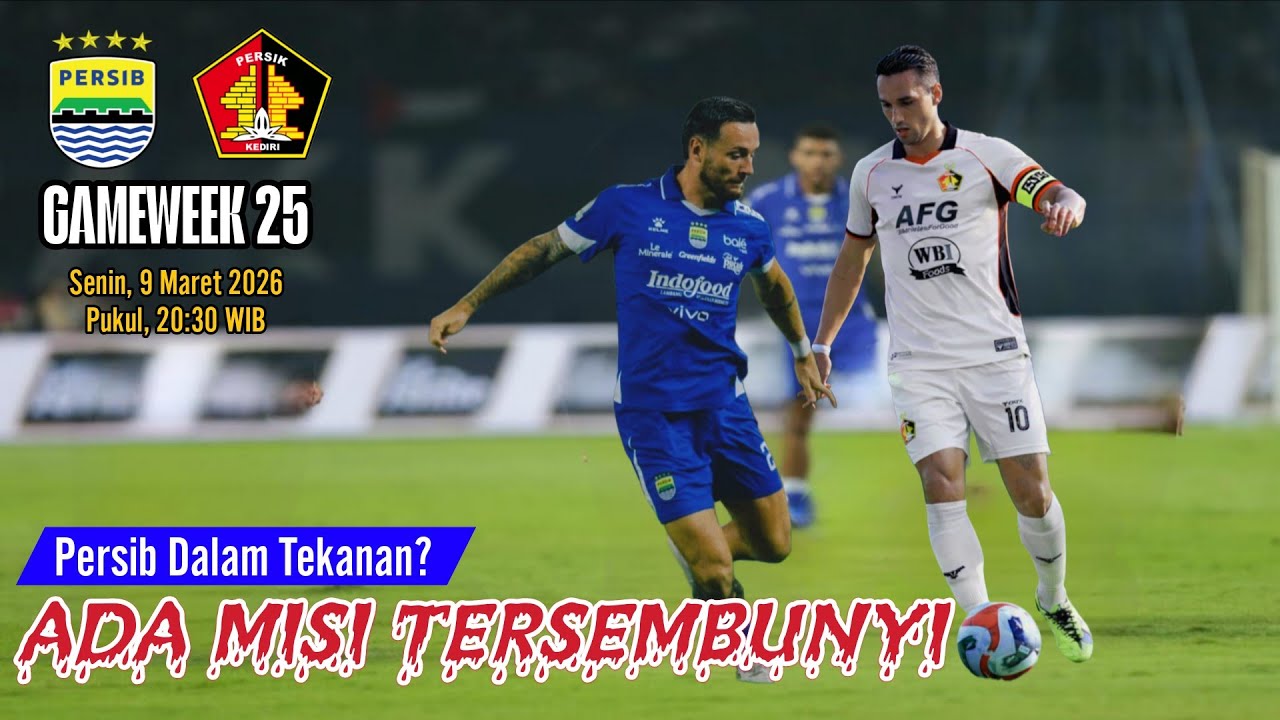 Persib Bandung vs Persik Kediri ⚽BRI SUPER LEAGUE 2025 /2026 