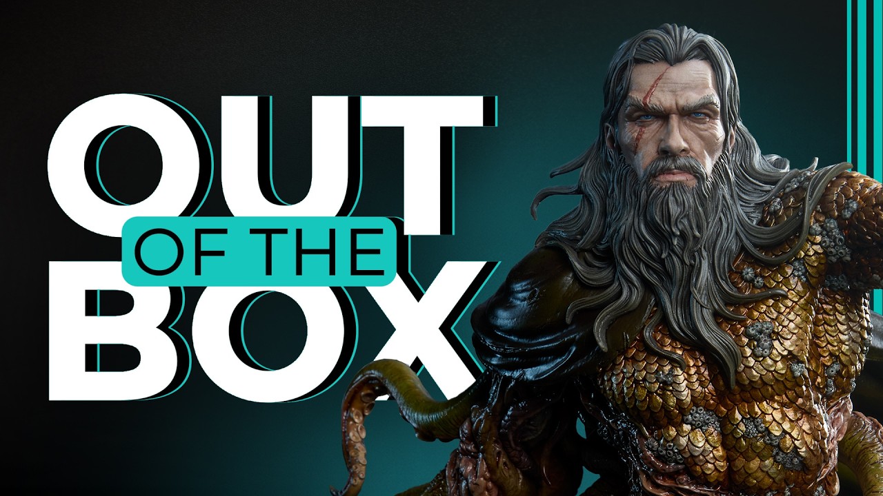 Aquaman Lord of the Deep Premium Format Figure Unboxing | Sideshow Out of the Box