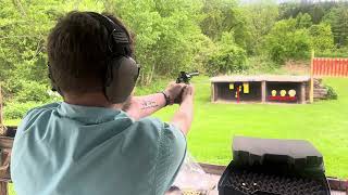 Zach shooting the Colt Trooper MK III pt 2