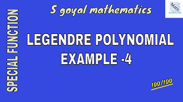 Legendre Polynomial Example-4|Problems on Legendre Polynomials