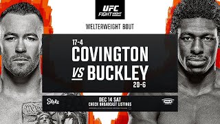 UFC FIGHT NIGHT TAMPA COVINGTON VS BUCKLEY LIVE REACTION-BEST BETS AND LIVE BETTING!!