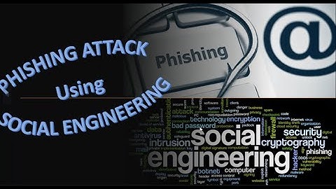 #Phishing attack using Social Engineering | #SEToolKit | #Socialengineerig #phishing