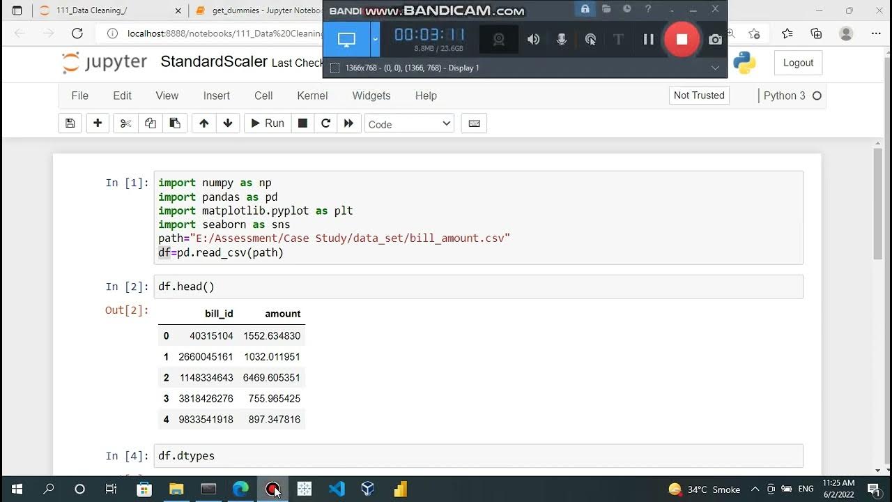 StandardScaler and get dummies - YouTube