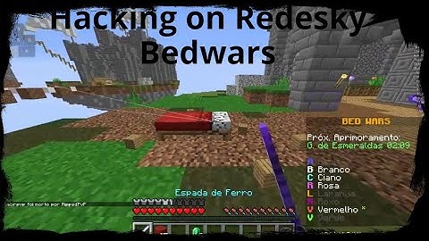 Hacking on Redesky bedwars|Sigma Client
