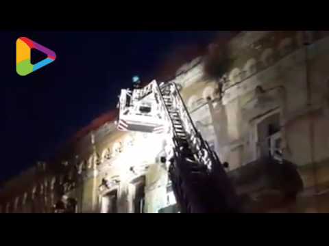 მეხანძრეები კლდიაშვილის ქუჩაზე ხანძრის ლოკალიზებას ცდილობენ