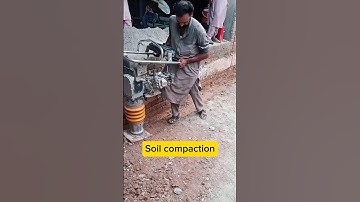 Soil compaction work 🤩👍 #construction #soilcompaction #soil #building #civilengineering