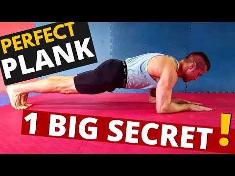 ABS WORKOUT - PERFECT PLANK TUTORIAL