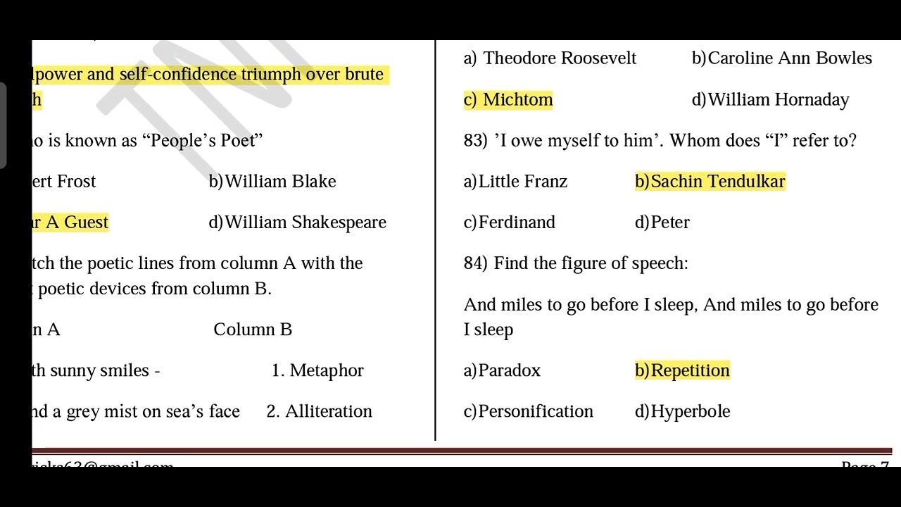 TNPSC | Group 2/2A 2022 | FULL TEST 01 ANS| GENERAL ENGLISH - YouTube