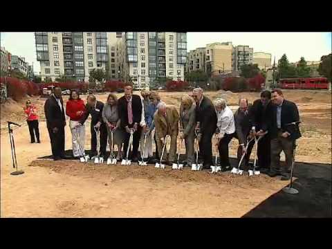 Groundbreaking For The New Downtown Library