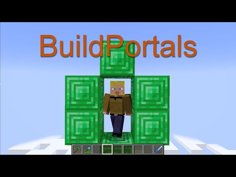 BuildPortals Minecraft Plugin